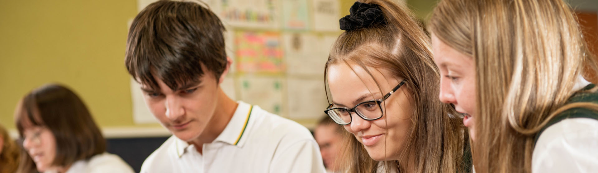 Guidance Counsellor in conversation with student